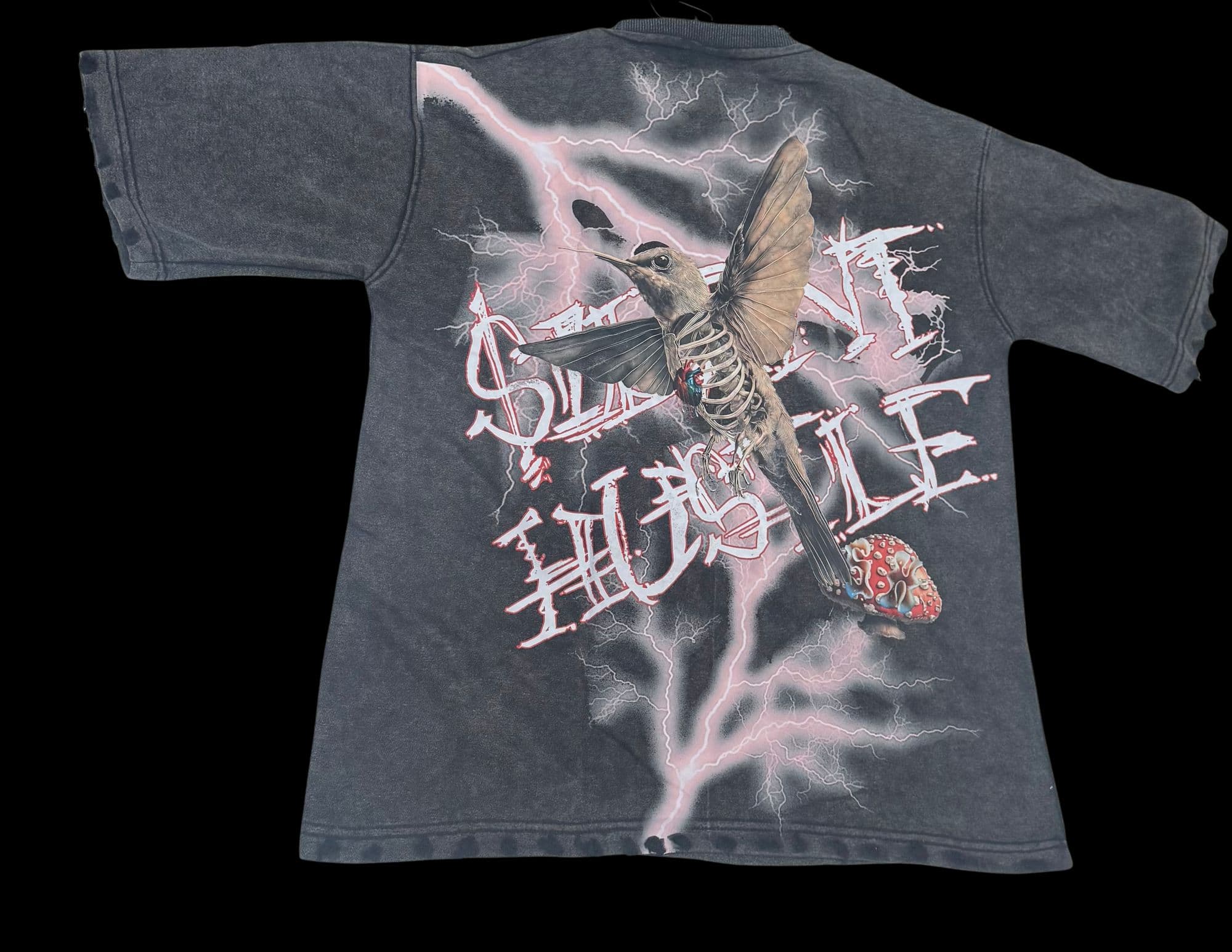 Red Hummingbird Shirt - Back