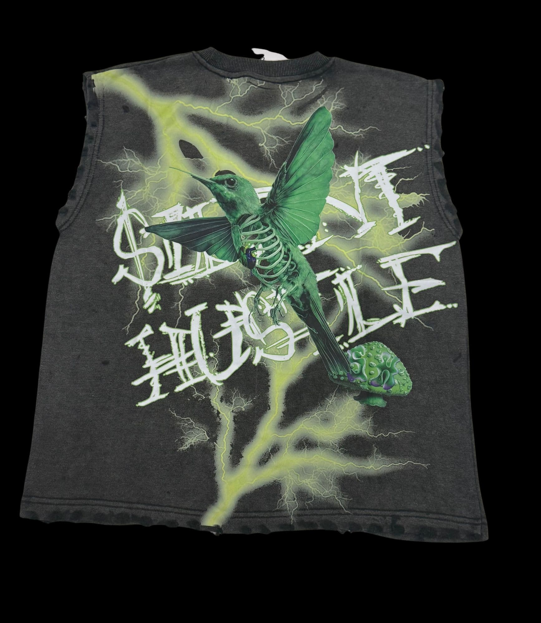 Green Hummingbird Tank - Back