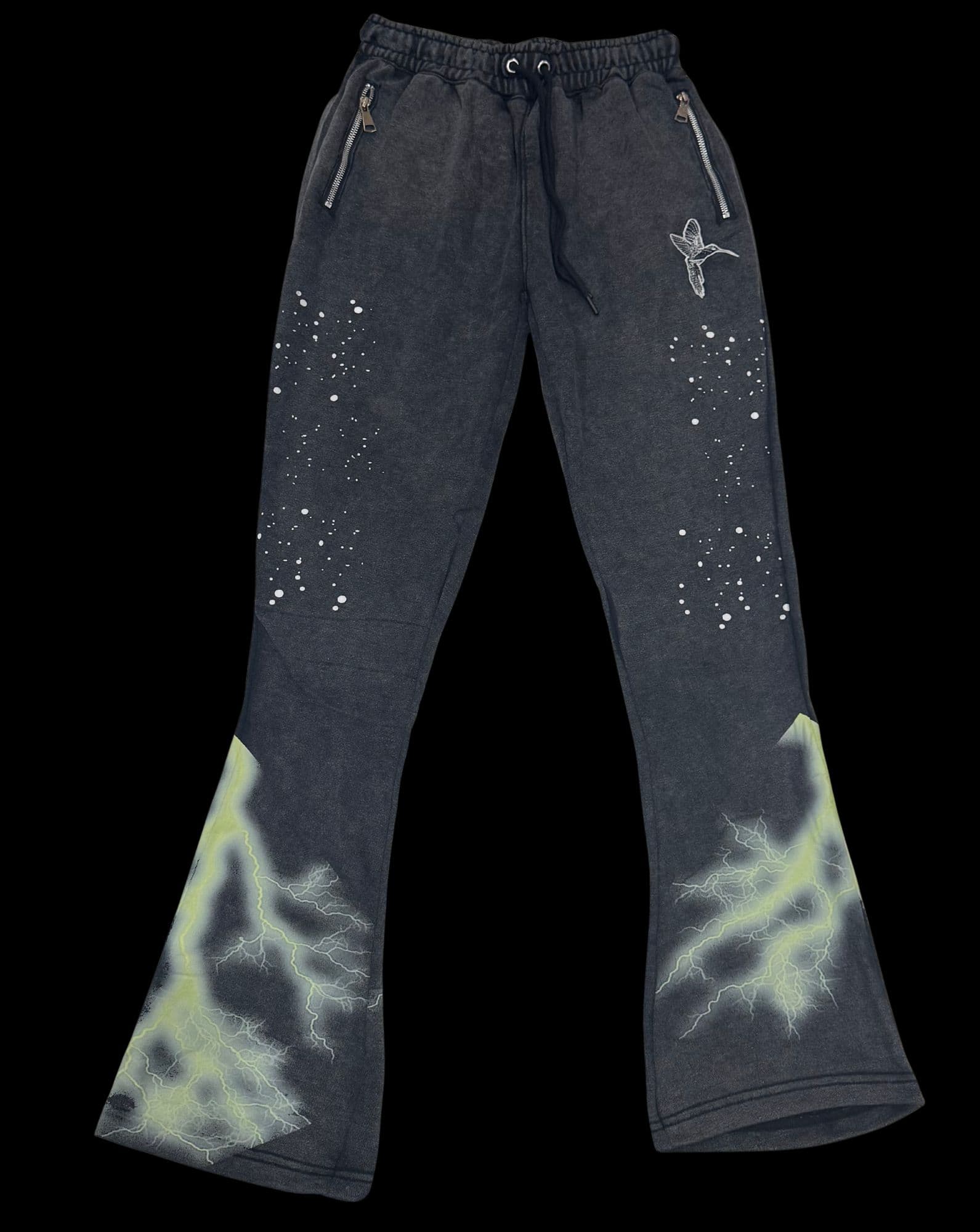 Green Hummingbird Pants - Front