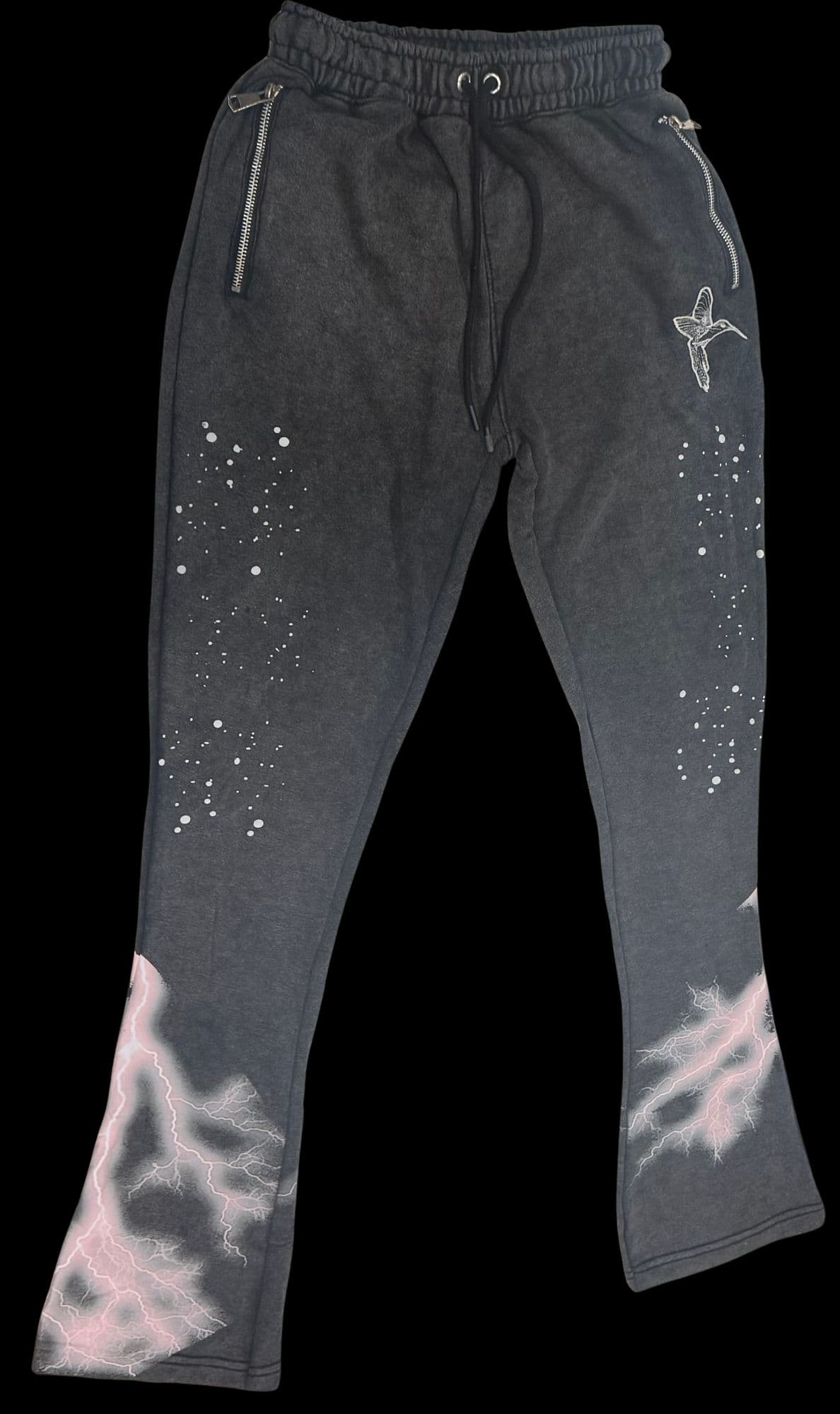 Red Hummingbird Pants - Front