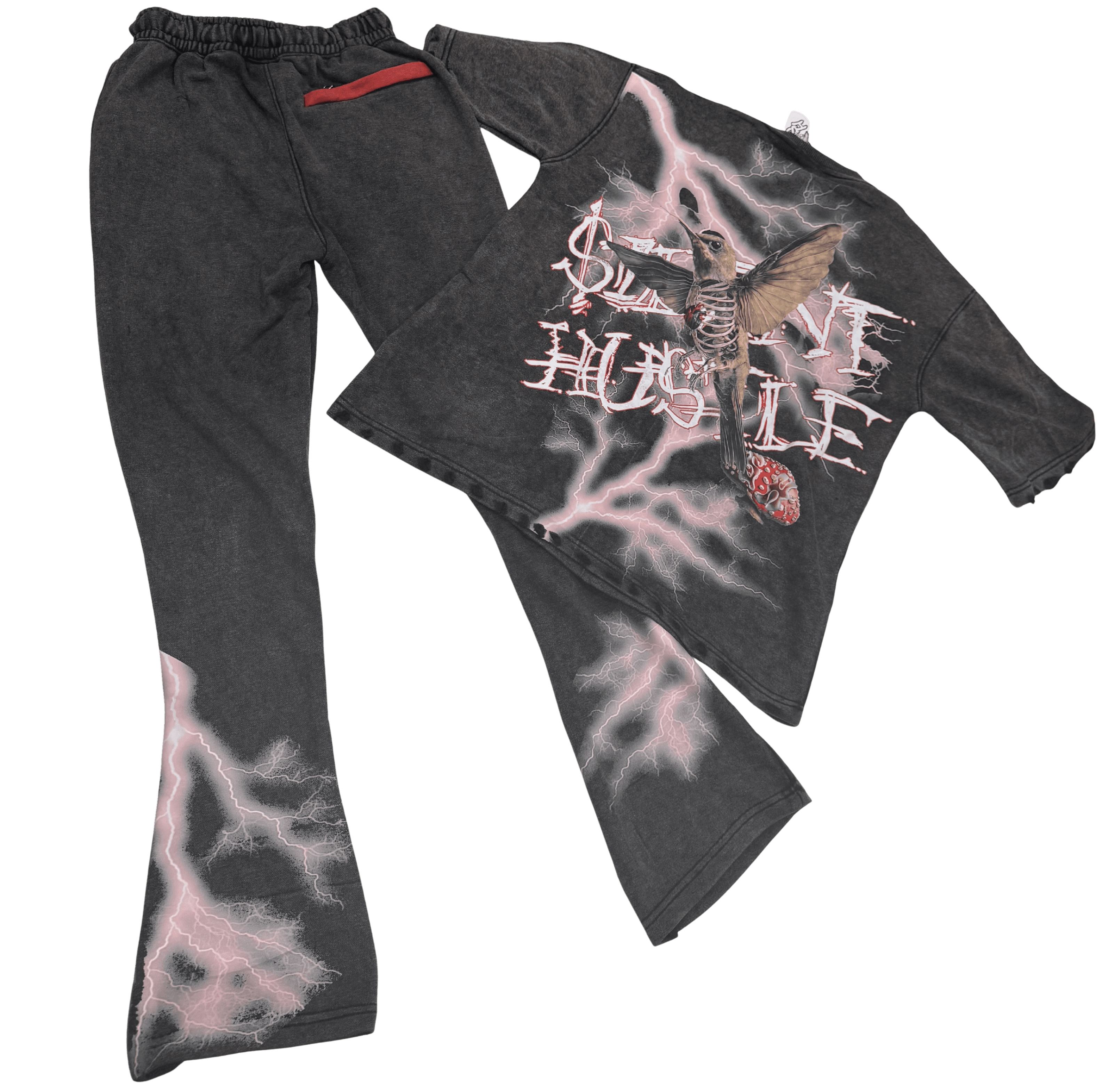 Hustle Set - Crimson - alternate view